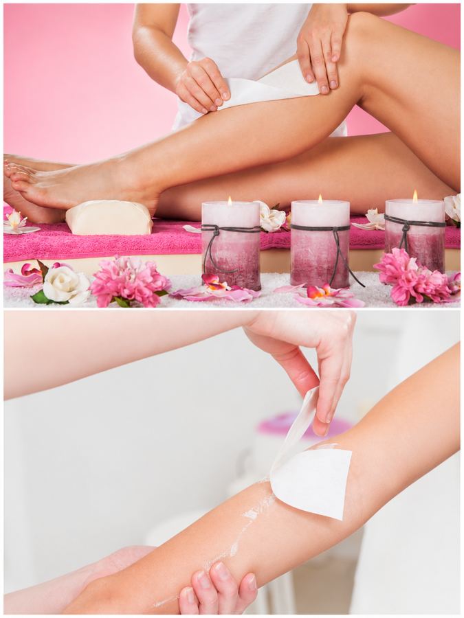 Hand and Leg Both Waxing