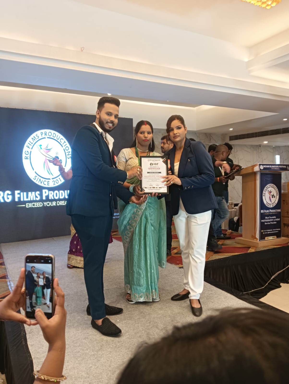 IGF Certificate Award
